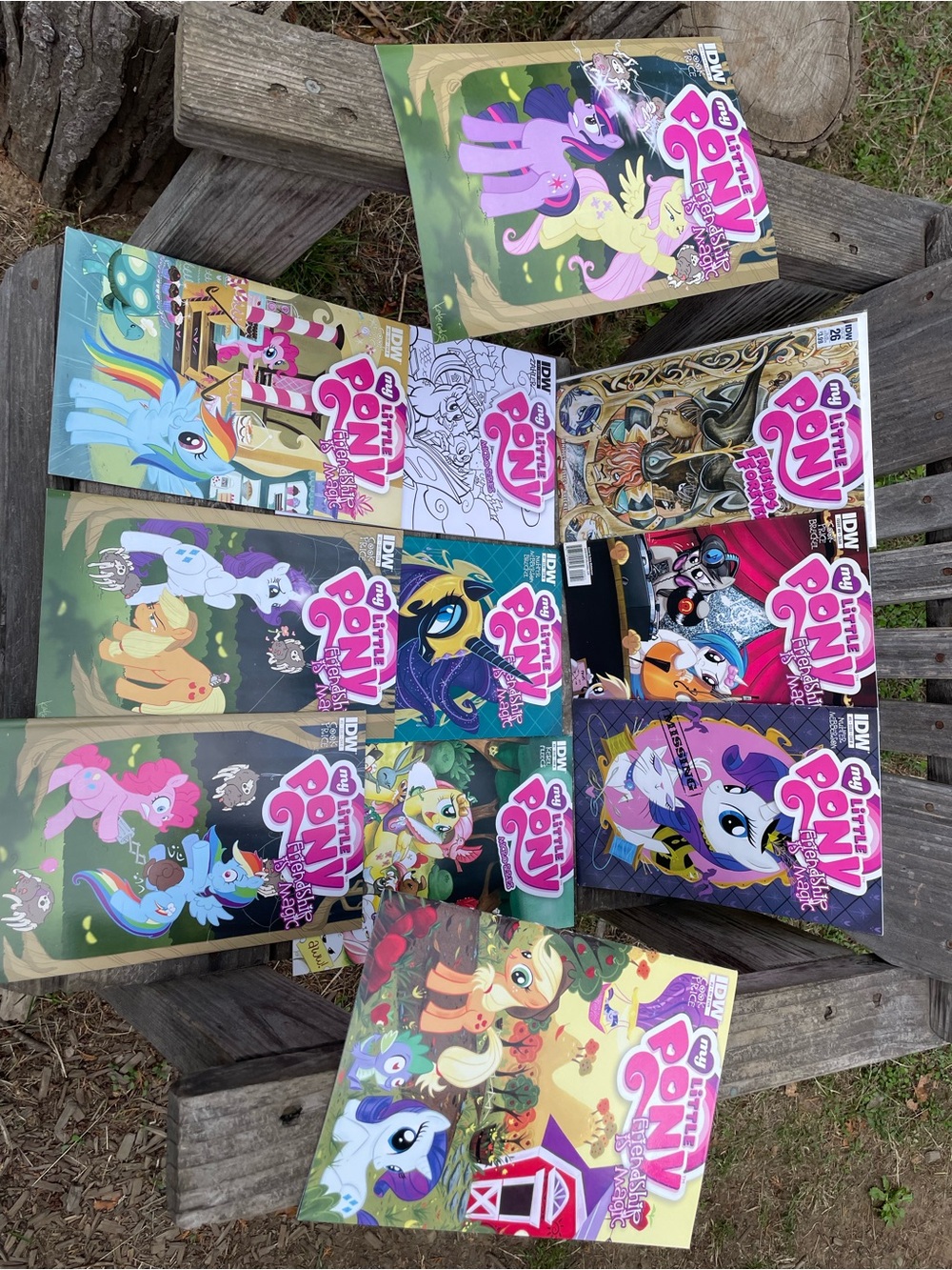 11 My Little Pony IDW Comics – 2012/2013 – Excellent Condition